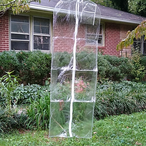 Heavy Plastic Clear Long Garment Bags - Picture 1 of 2